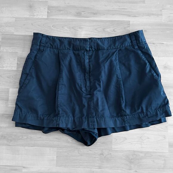 Tibi Navy Blue Shorts Skort Size 4 - Picture 1 of 4